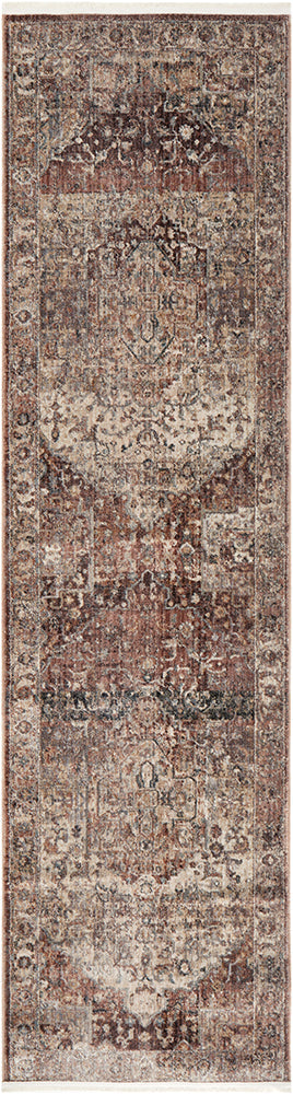 Darren Palmer Heirloom Plum Runner Rug