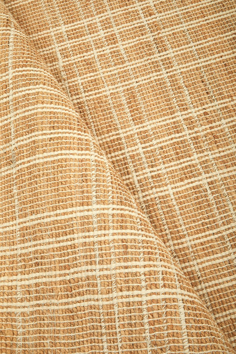 Darren Palmer Plaid Sandstone Rug (Pre-order)