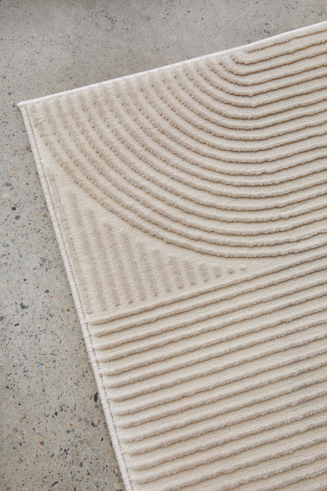 Darren Palmer Raking Linen Runner Rug