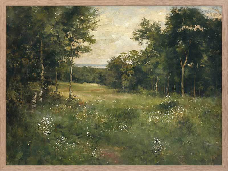Spring Meadows Framed Art Print