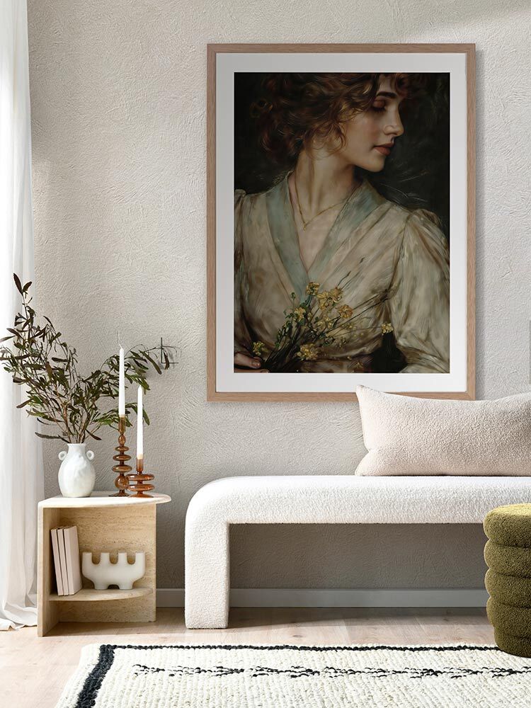 Amoureuse Framed Art Print