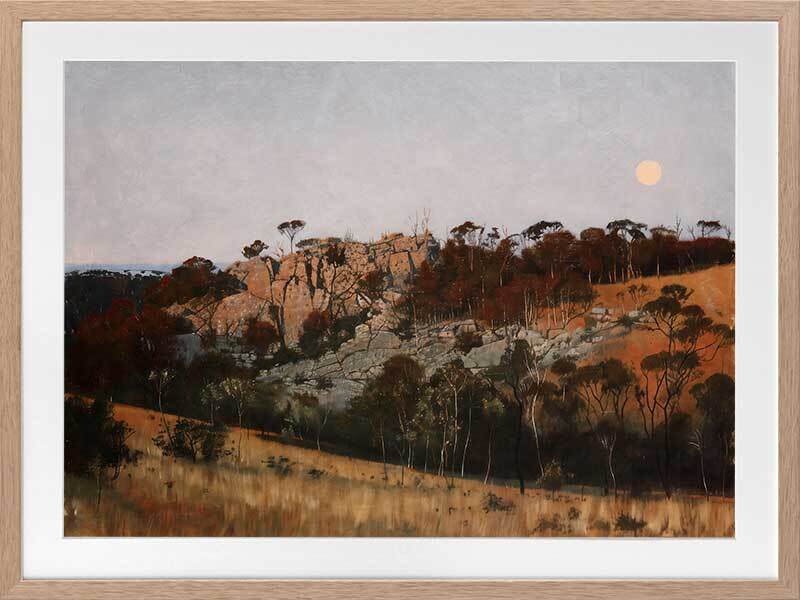 Outback Evenings Framed Art Print