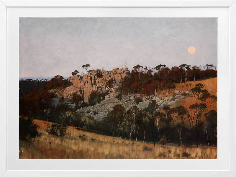 Outback Evenings Framed Art Print