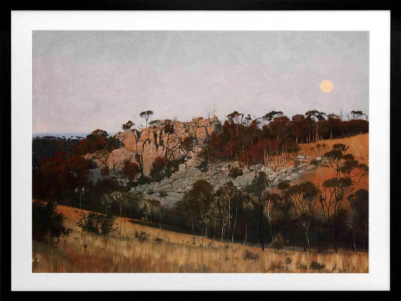 Outback Evenings Framed Art Print