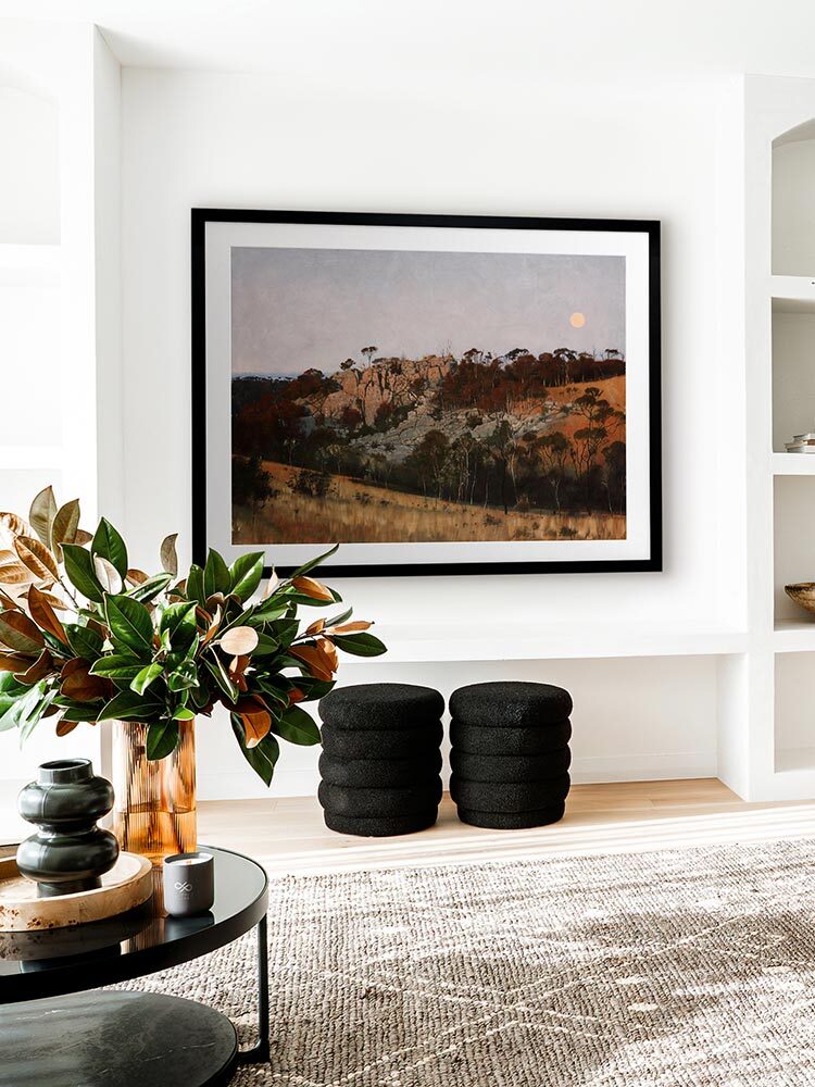 Outback Evenings Framed Art Print