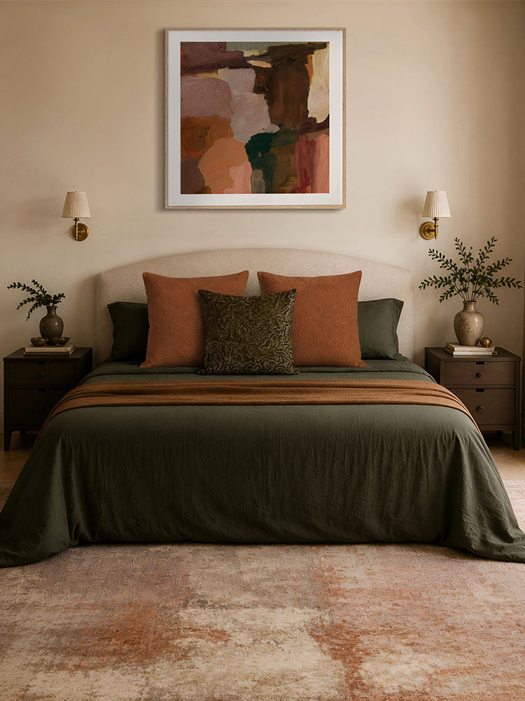 Strata Framed Art Print