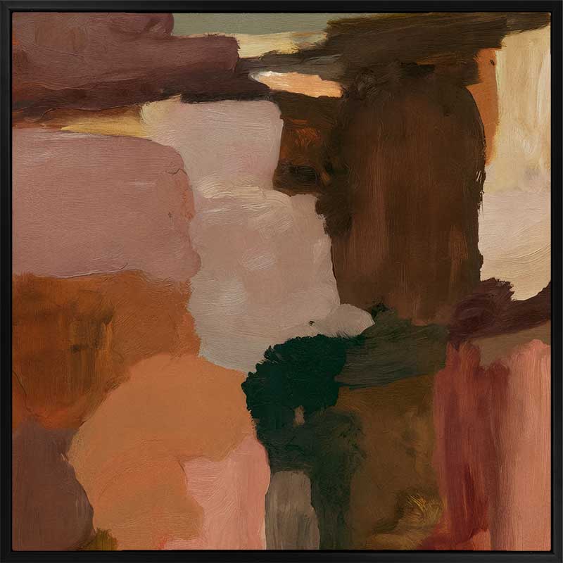Strata Canvas Art Print