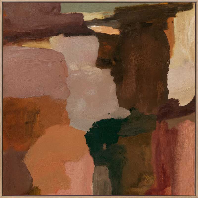Strata Canvas Art Print