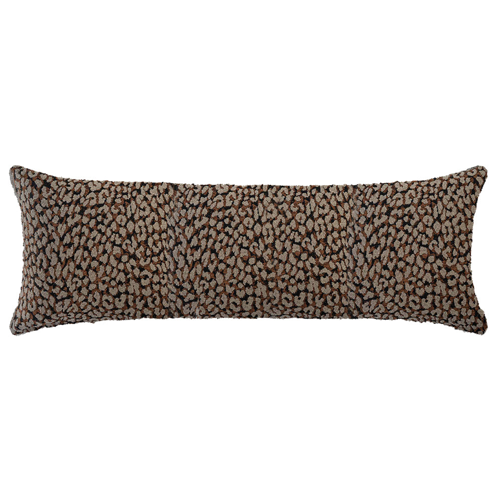 Foxshade Rectangle Rust Cushion With Feather Insert - 90x30cm