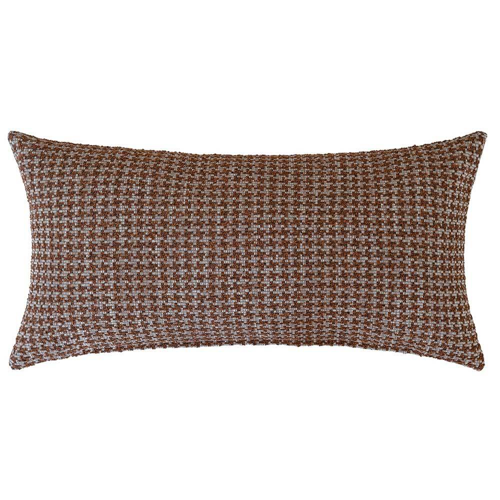 Hearthstone Rectangle Rust Cushion With Feather Insert - 80x40cm