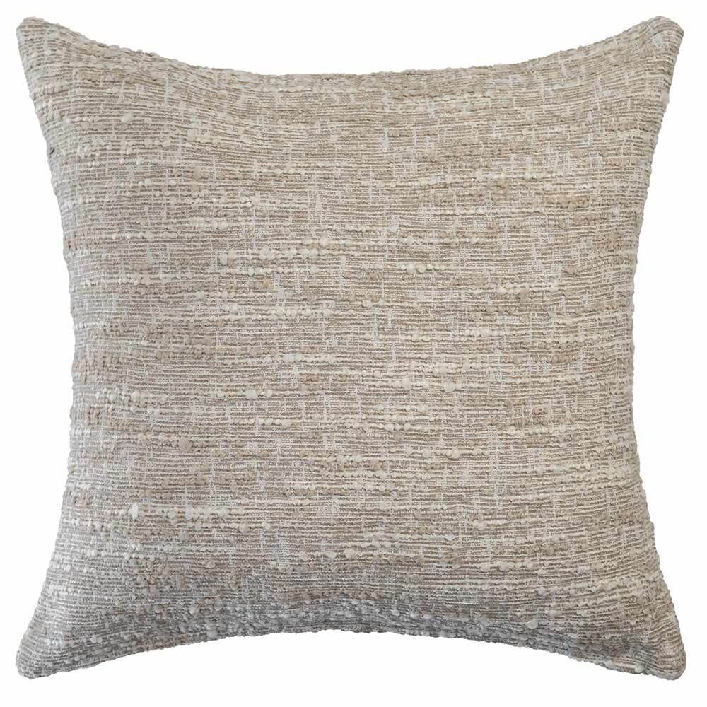 Dune Square Neutral Cushion With Feather Insert - 50x50cm