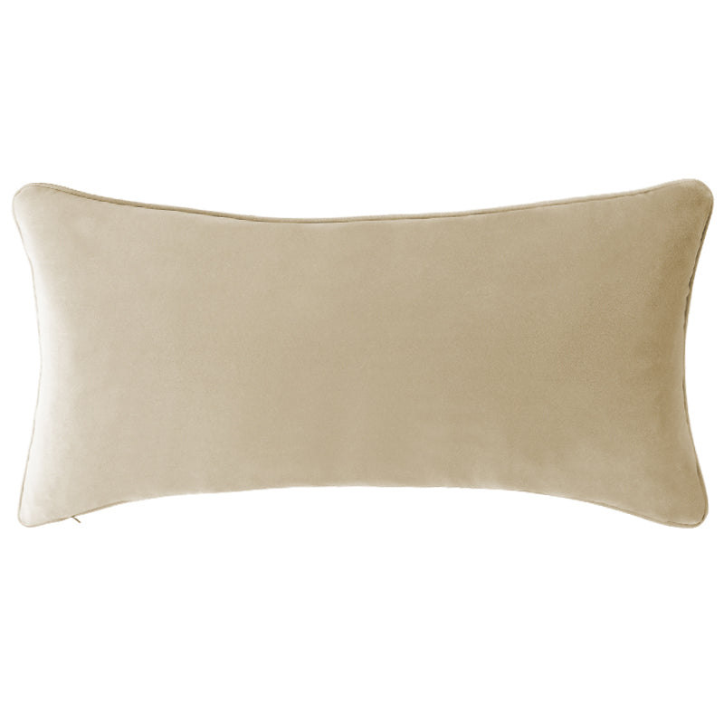 Vanilla Cream Boucle Cushion with Feather Insert - 80x40cm